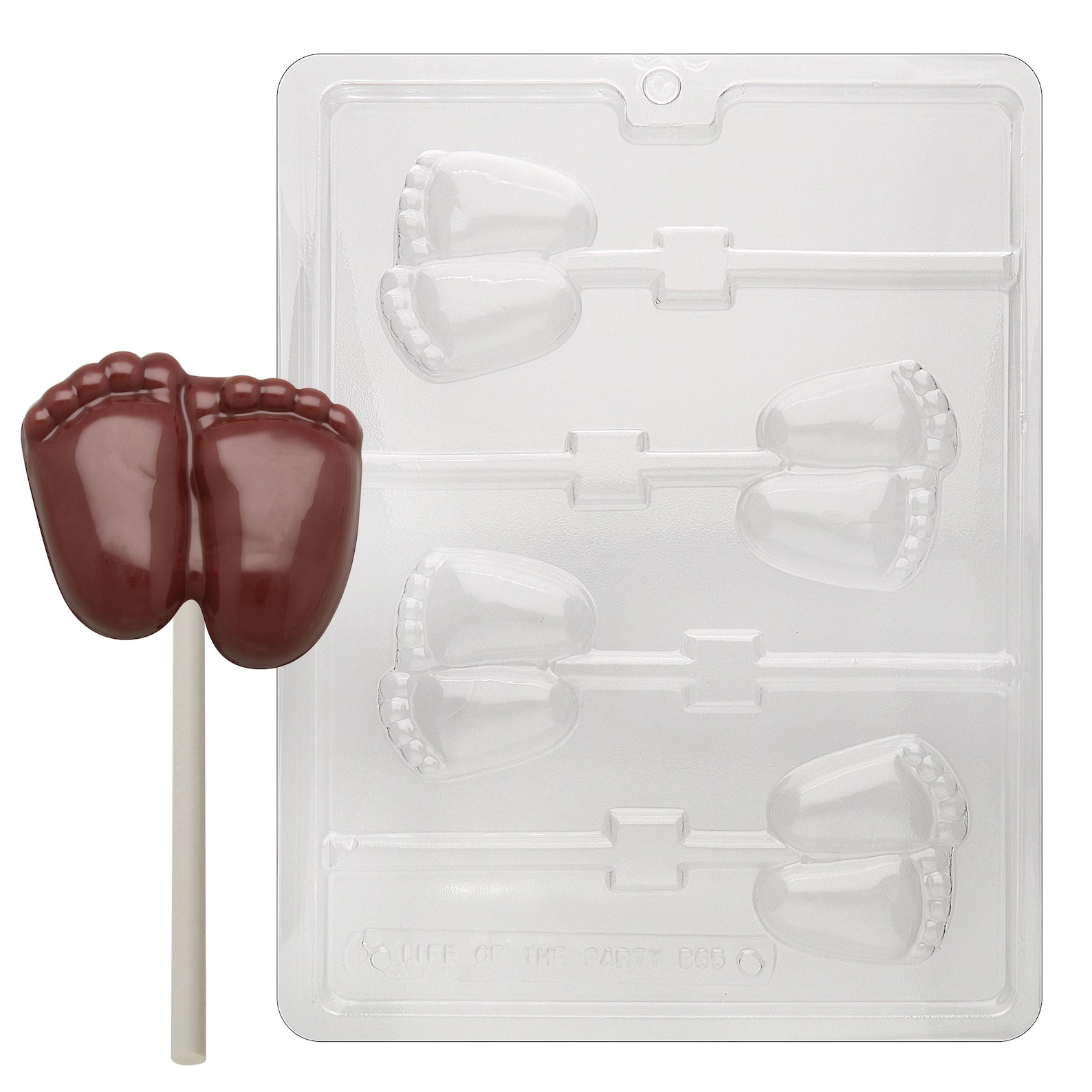 CHUBBY BABY FEET LOLLY CHOCOLATE MOULD