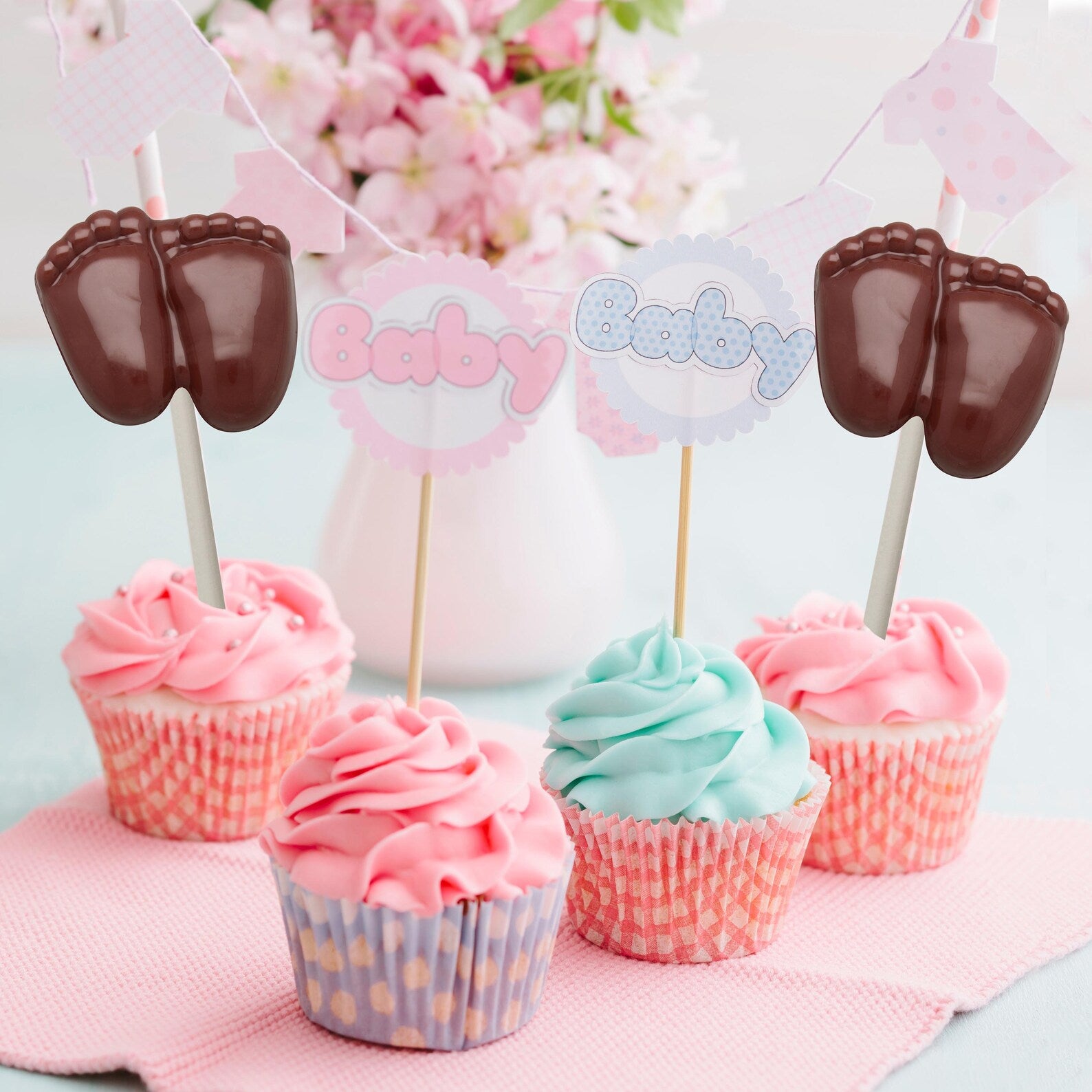 CHUBBY BABY FEET LOLLY CHOCOLATE MOULD