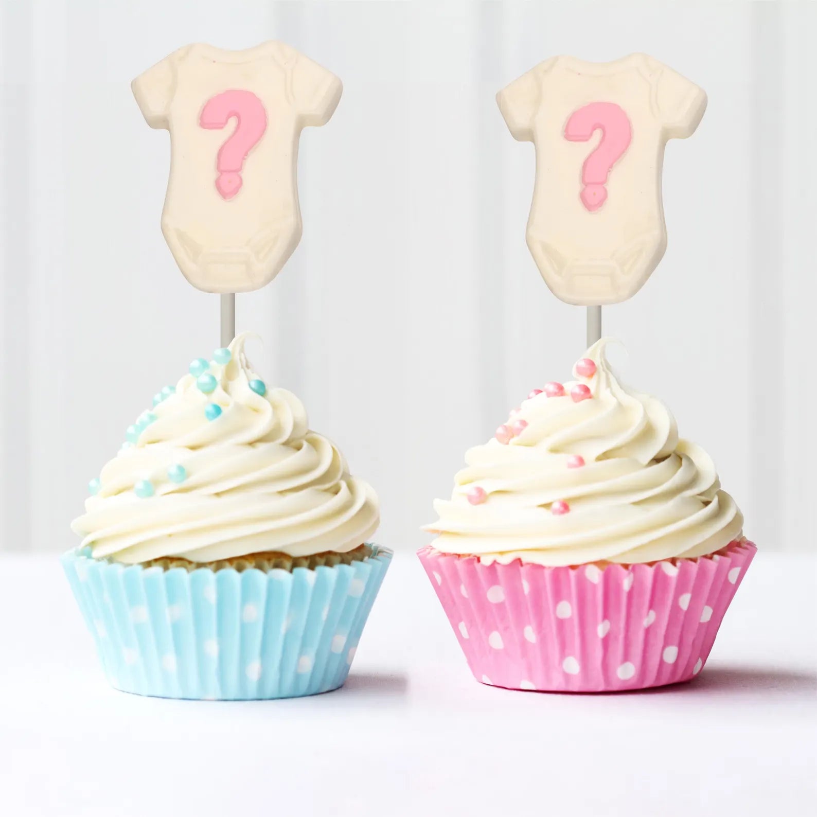 Baby Gro with question ? mark chocolate mould