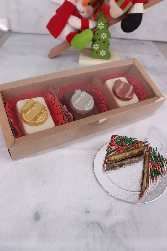 Square Candy Cake 45g - 3 part Chocolate mould