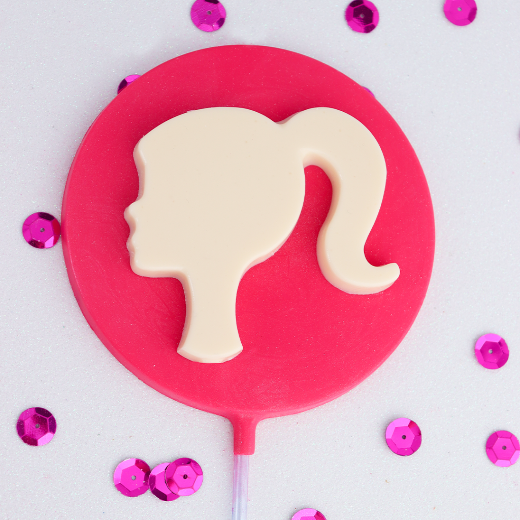 barbie lollipop mould