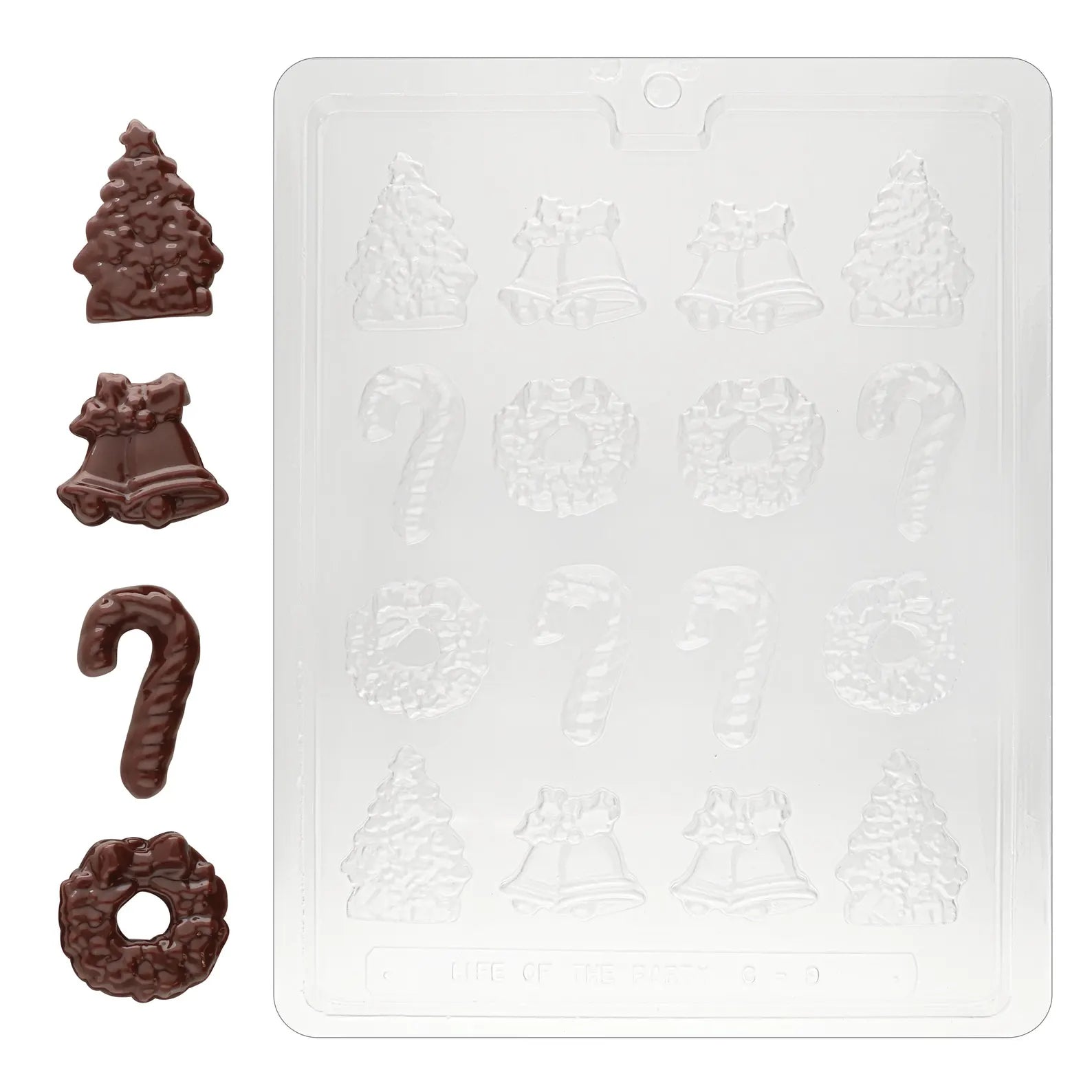 BITESIZE ASSORTMENT CHRISTMAS CHOCOLATE MOULD