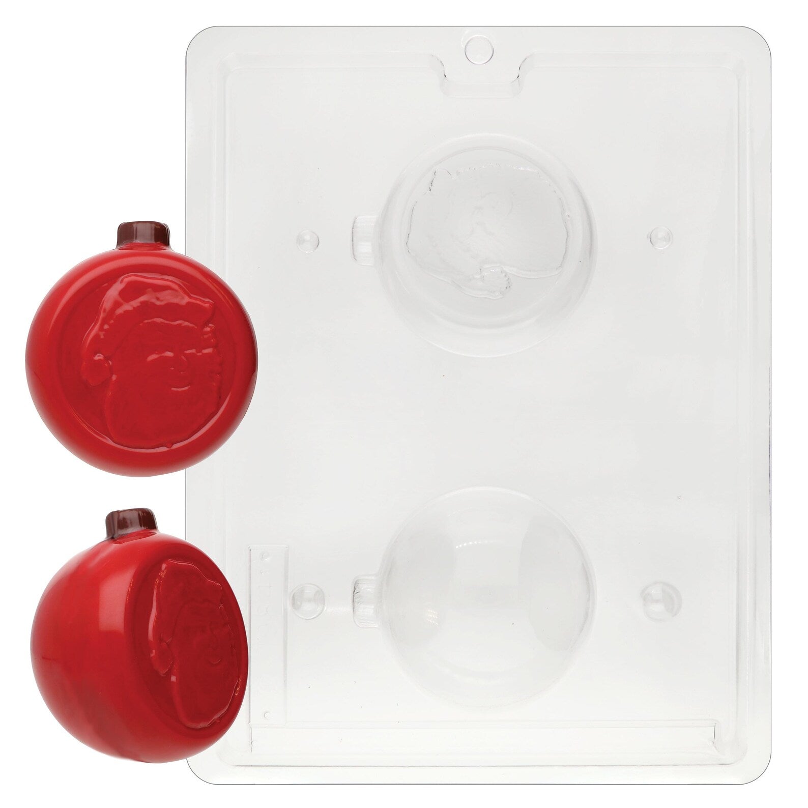 CHRISTMAS BALL (SANTA) Baubles Chocolate Mould