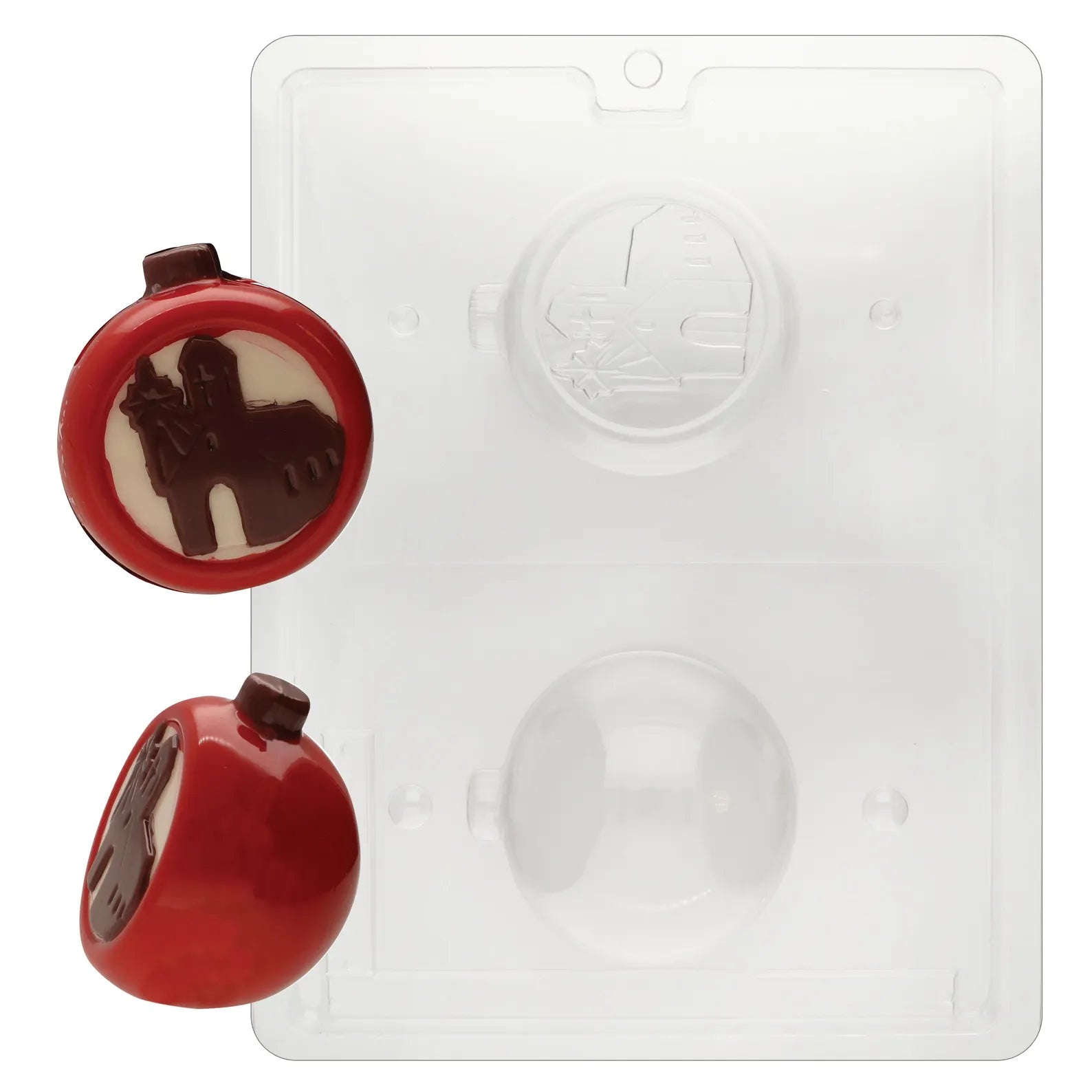 CHRISTMAS BALL (CHURCH) Baubles Chocolate Mould