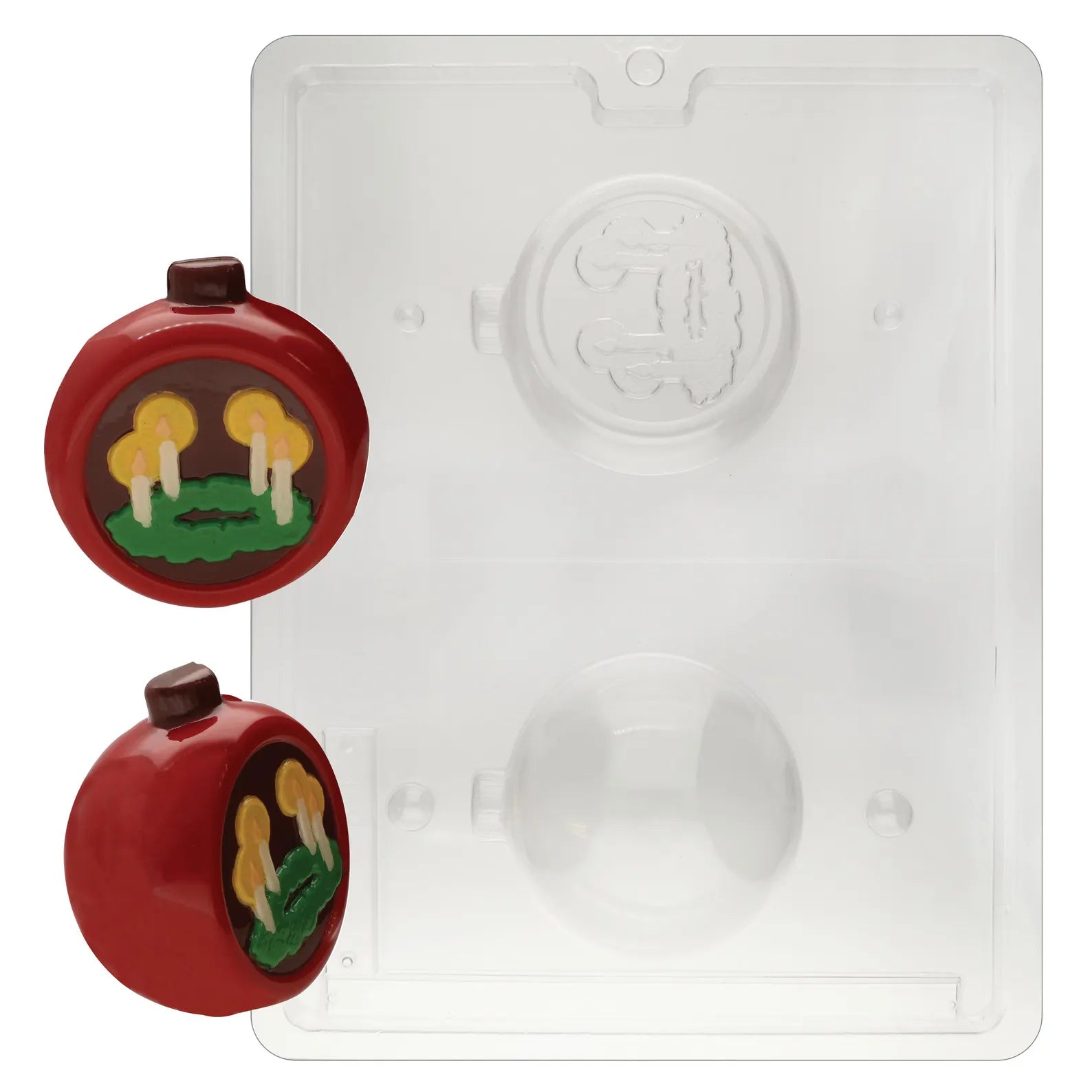 CHRISTMAS BALL (WREATH) CHOCOLATE MOULD