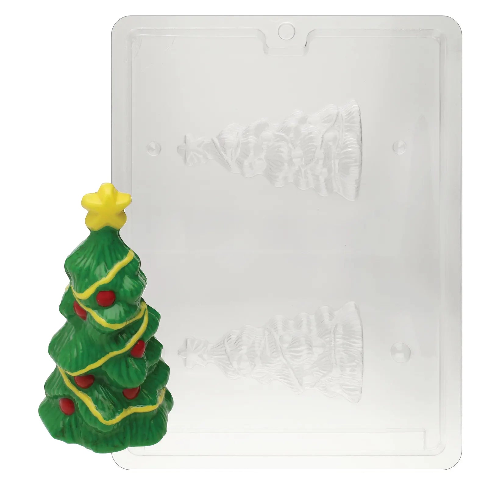 3D Hollow Tree Chocolate Candy, Plaster or Soap Mould