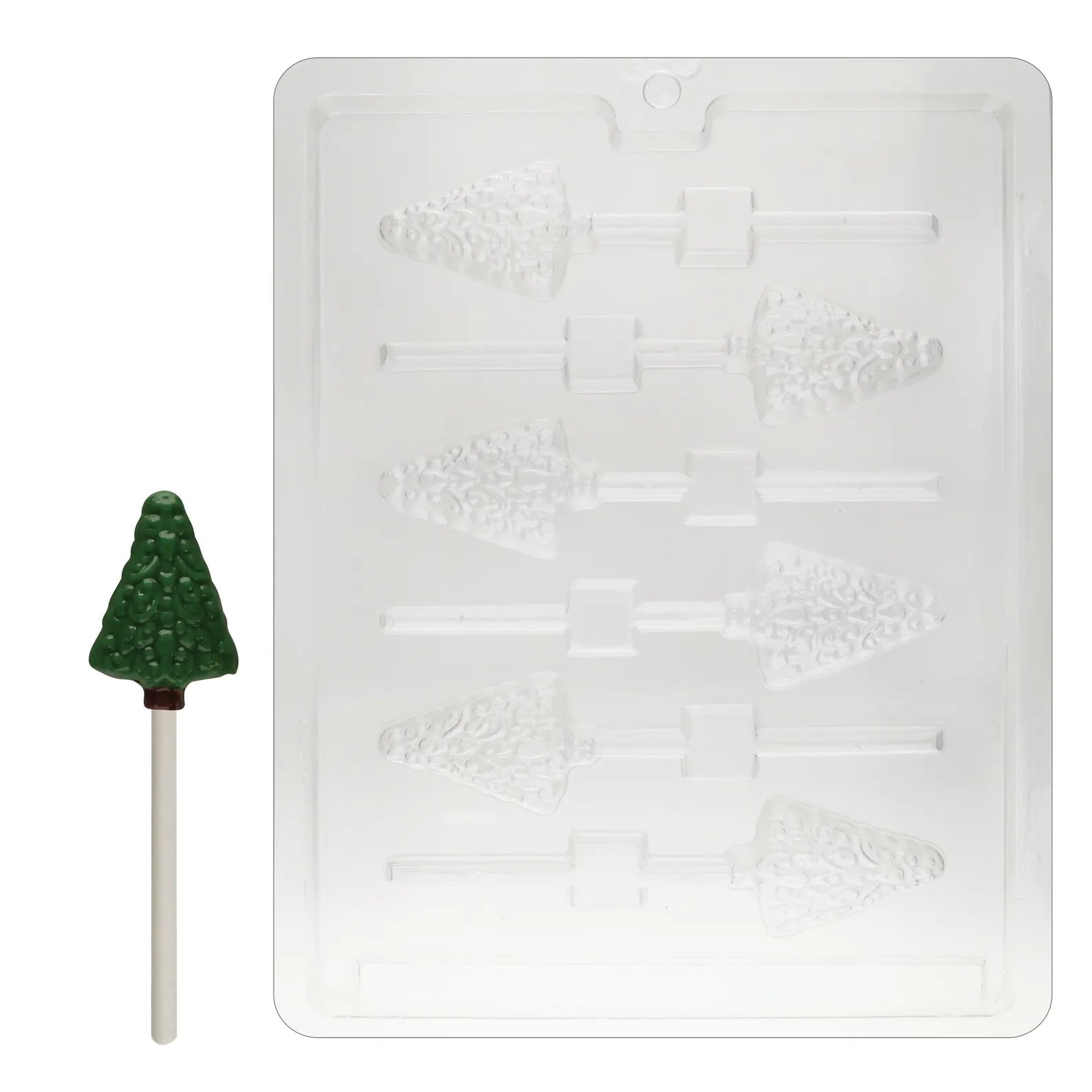 SMALL TREE LOLLY CHOCOLATE MOULD