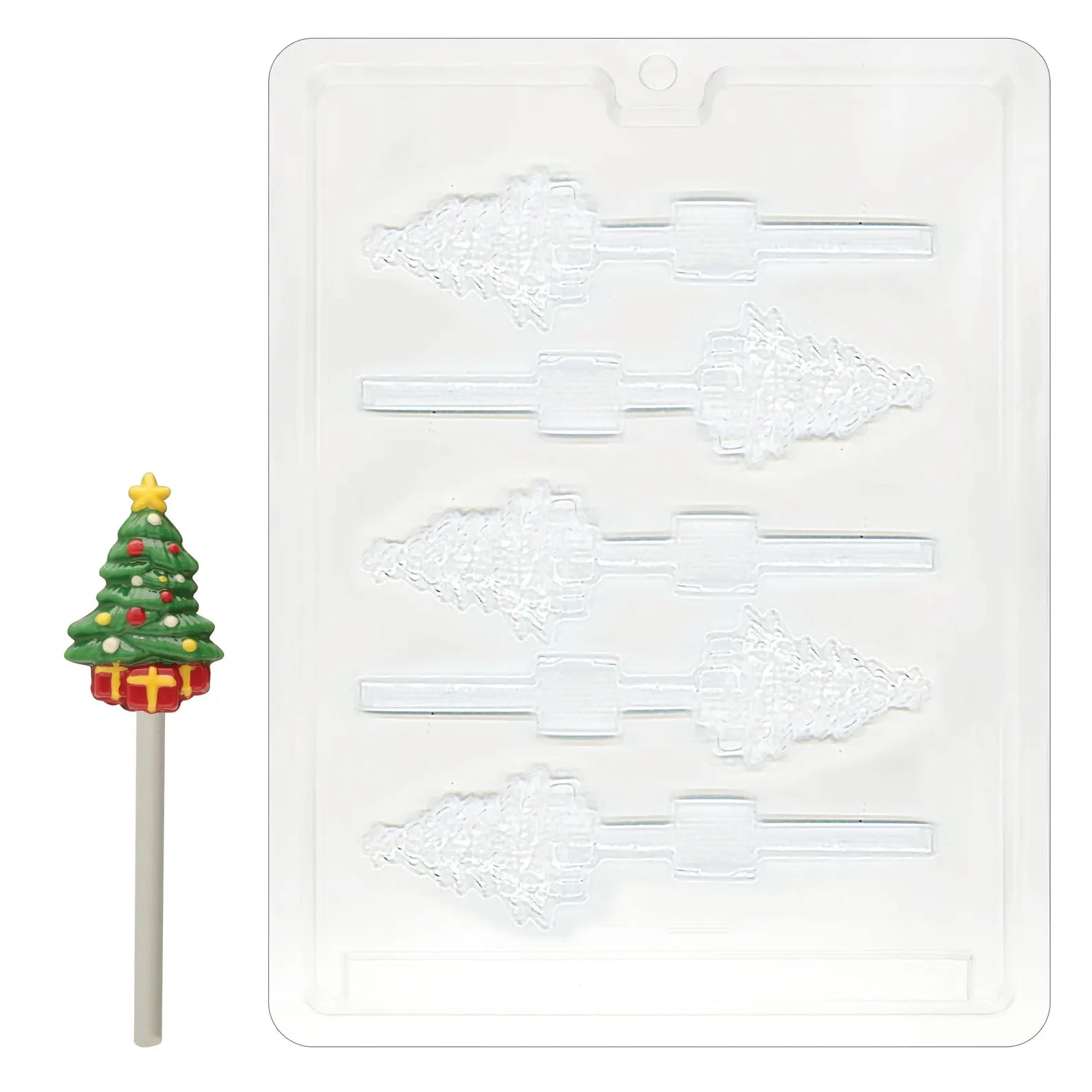 TREE WITH GIFTS LOLLY CHOCOLATE MOULD