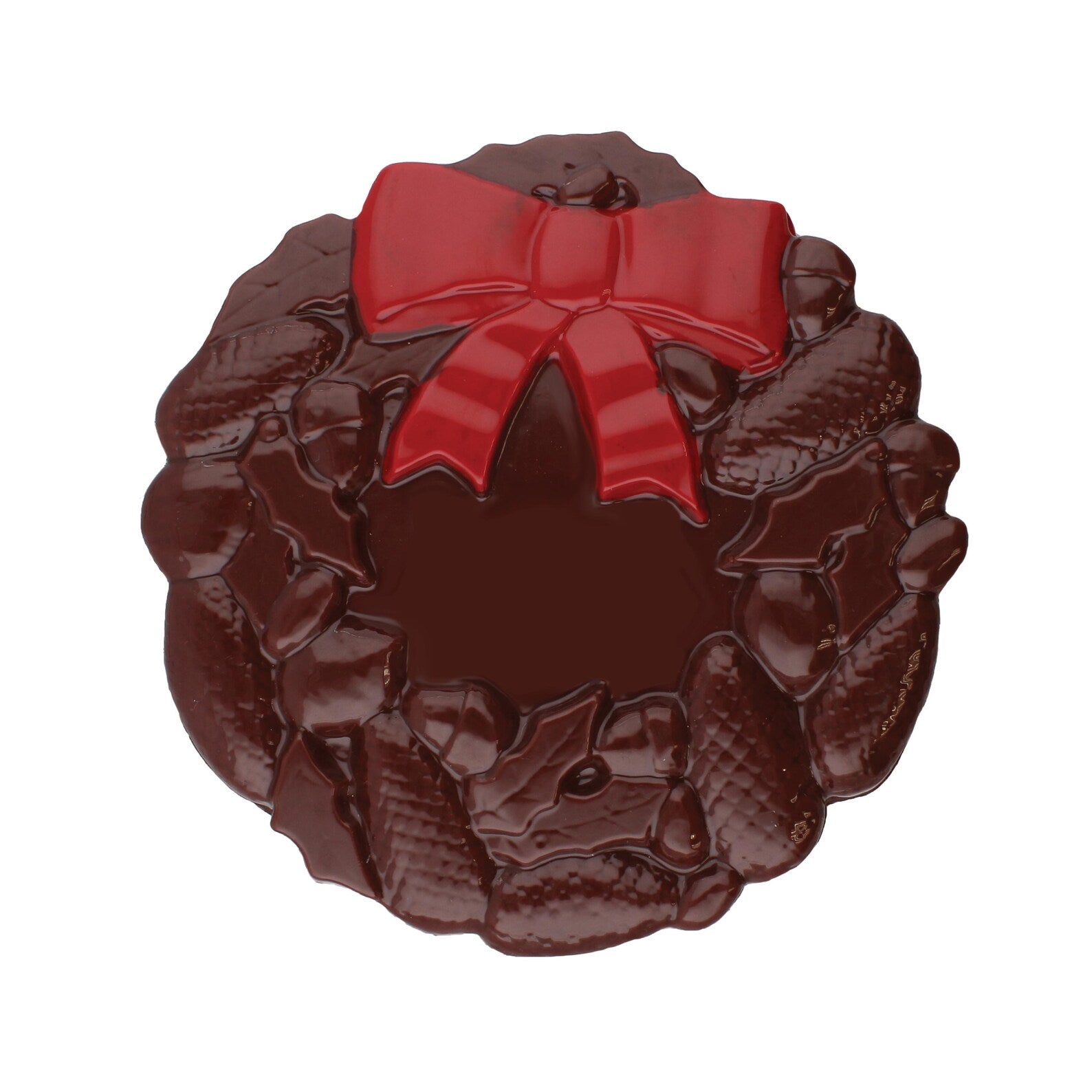 WREATH WITH HOLE POUR BOX CHOCOLATE MOULD