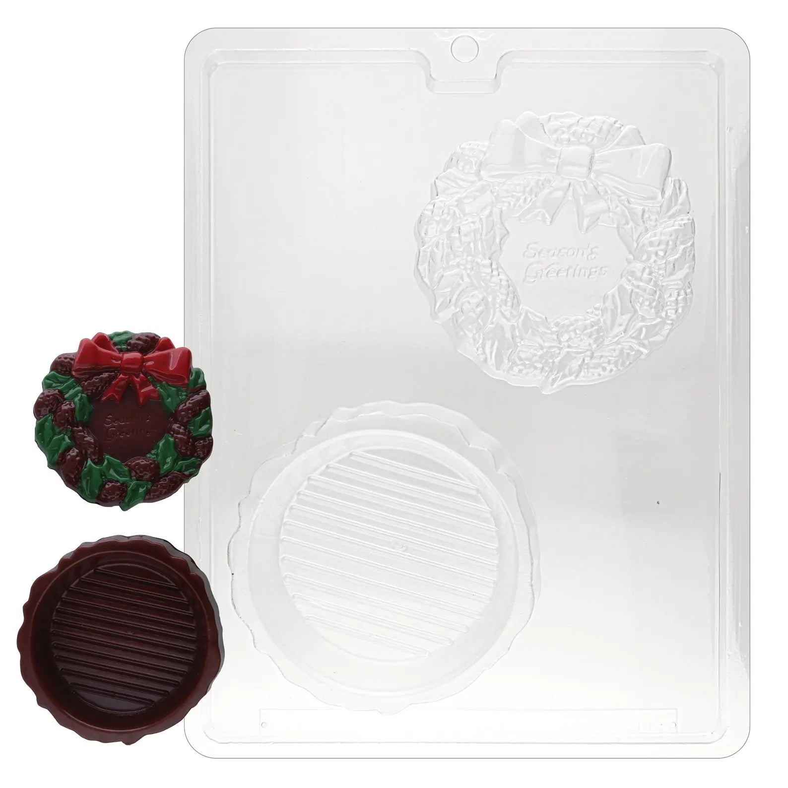 WREATH POUR BOX CHOCOLATE MOULD