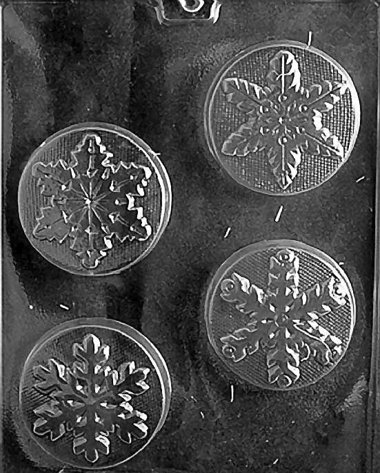 SNOWFLAKE COOKIE CAKESICLES CHOCOLATE MOULD