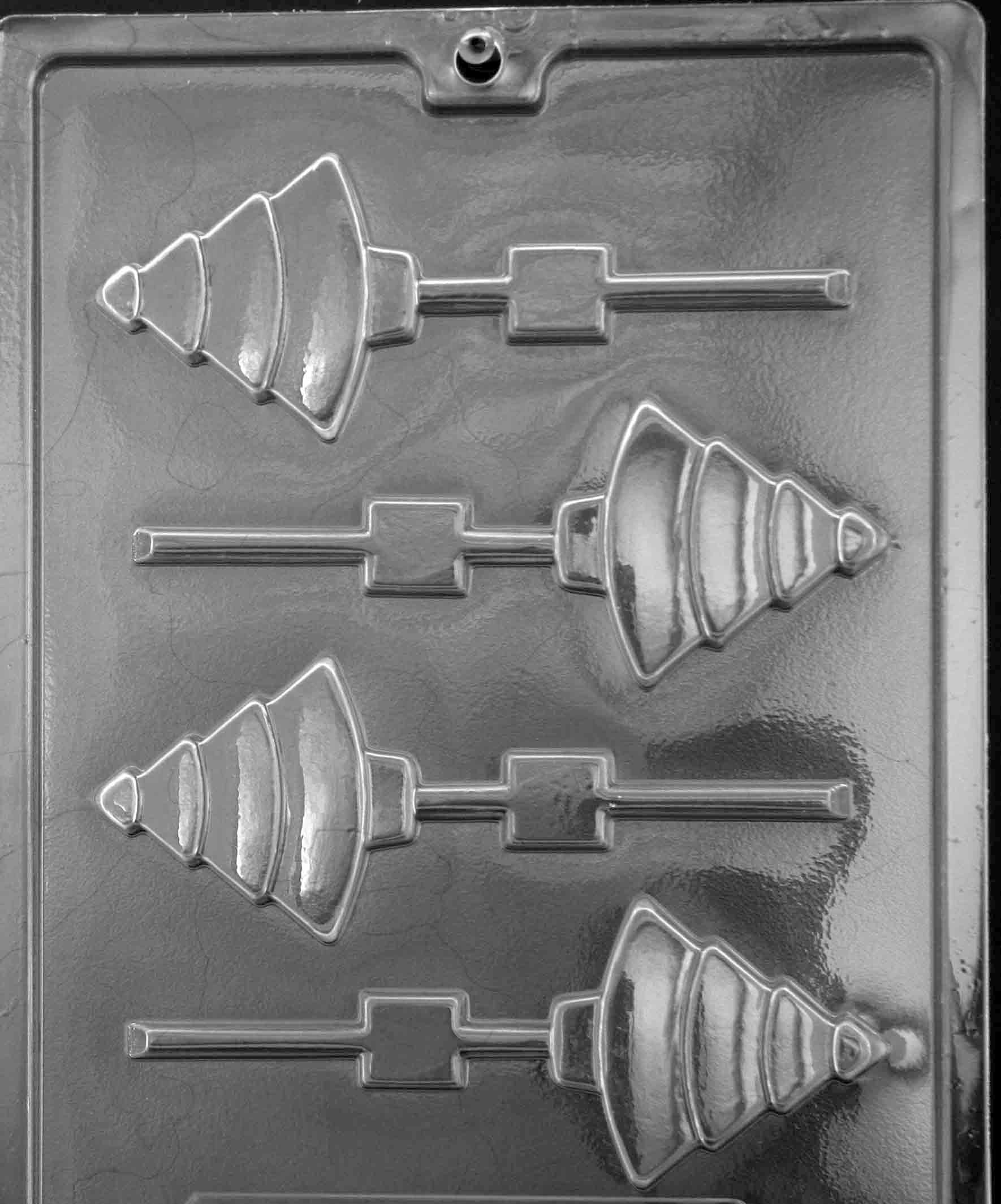 Christmas Tree Lollipop Chocolate Candy Mould