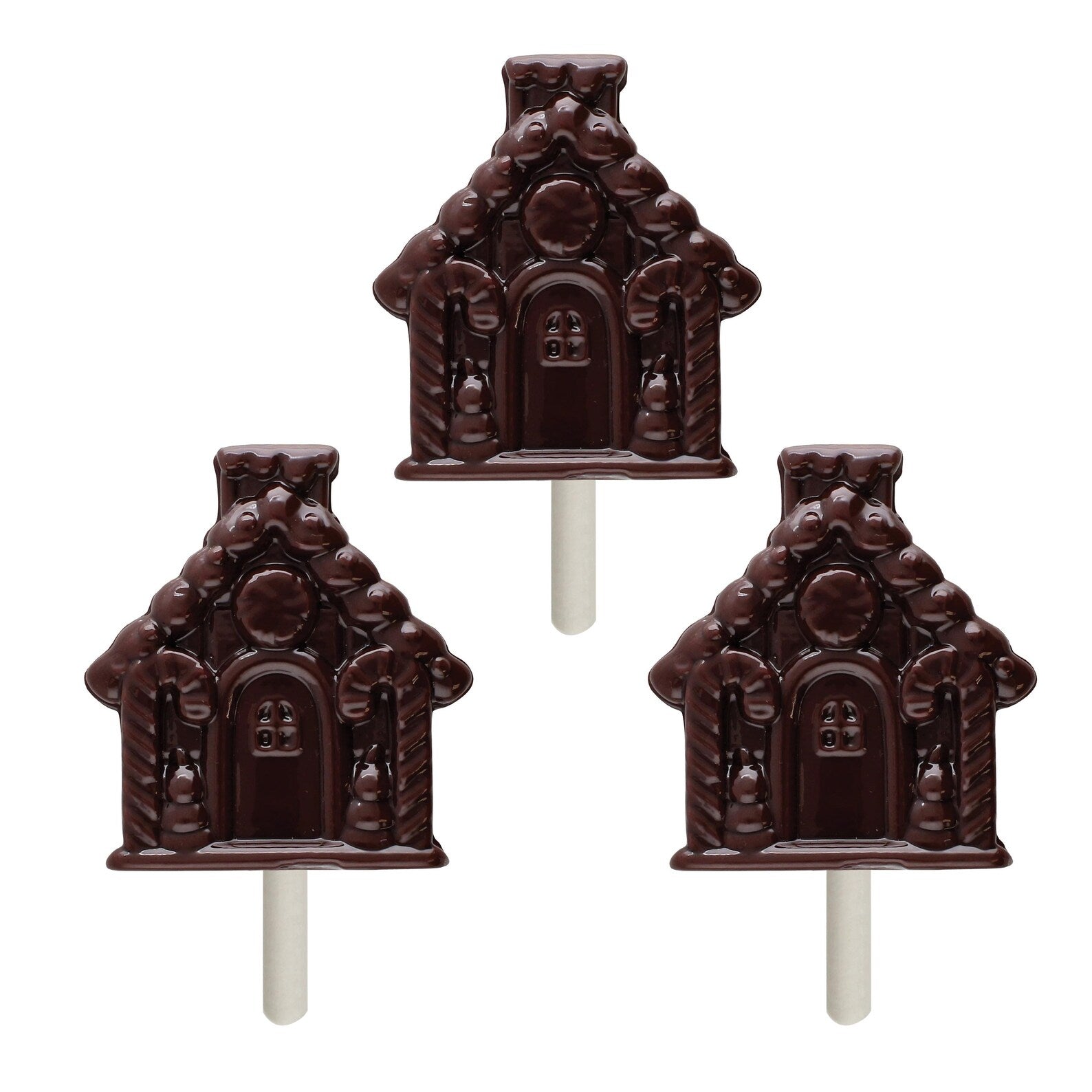 GINGERBREAD HOUSE LOLLY CHOCOLATE MOULD