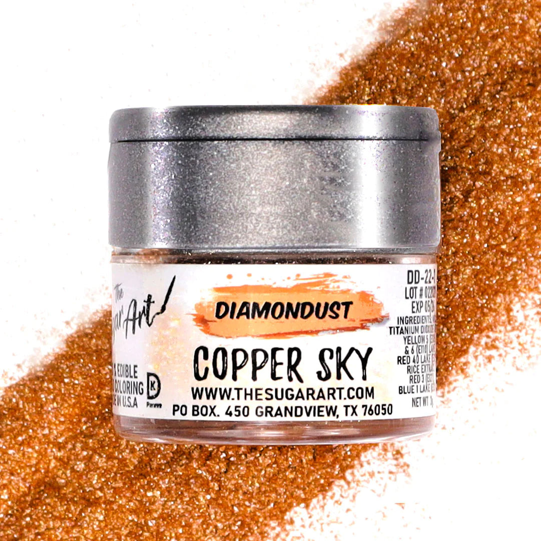 Copper Sky DiamonDust Edible Glitter  3g