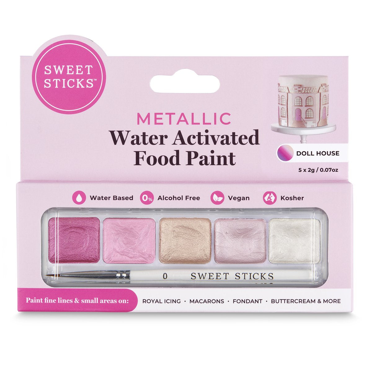 Water Activated Mini Palettes - 12 types available