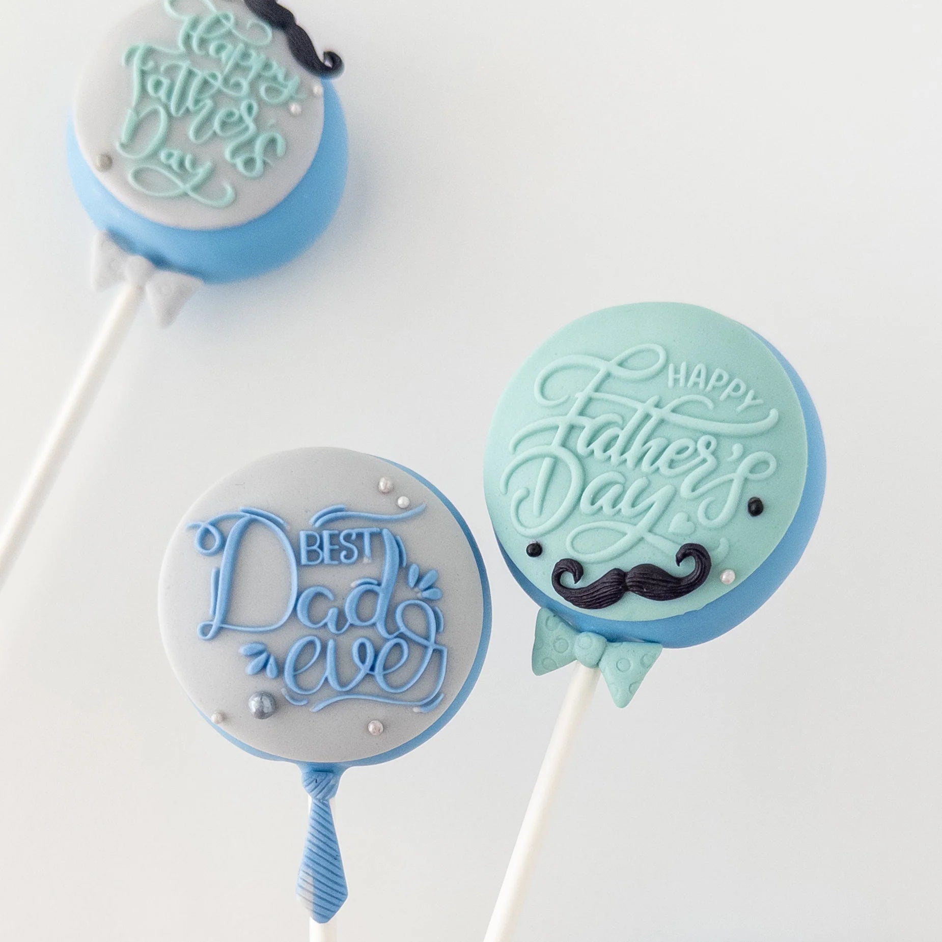 Moustache and Tie Silicone Mould
