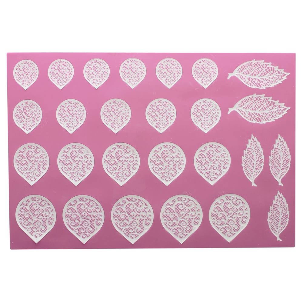 Florence Flower - 3D Large Cake Lace Mat