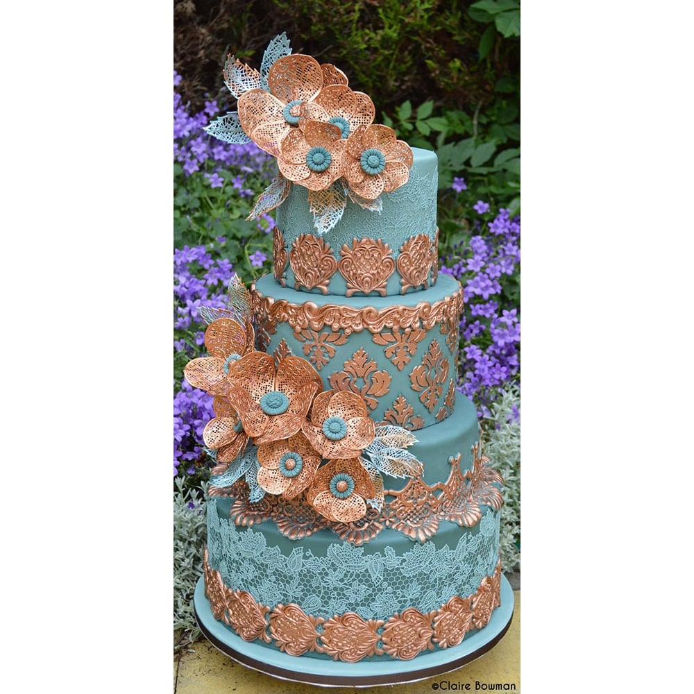 Florence Flower - 3D Large Cake Lace Mat