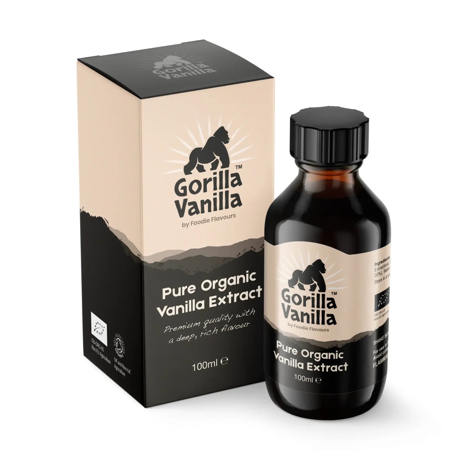 Gorilla Vanilla - Organic Vanilla Extract
