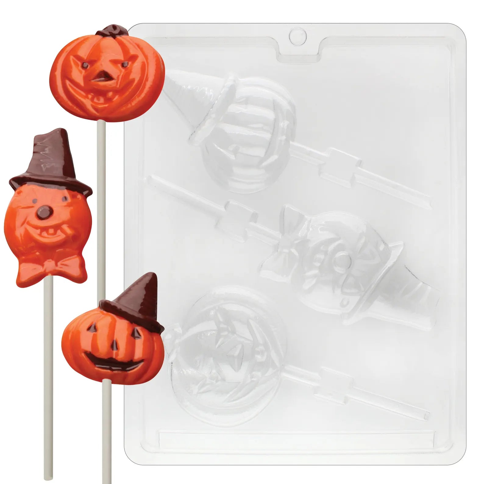 ASSORTED PUMPKIN LOLLY CHOCOLATE MOULD