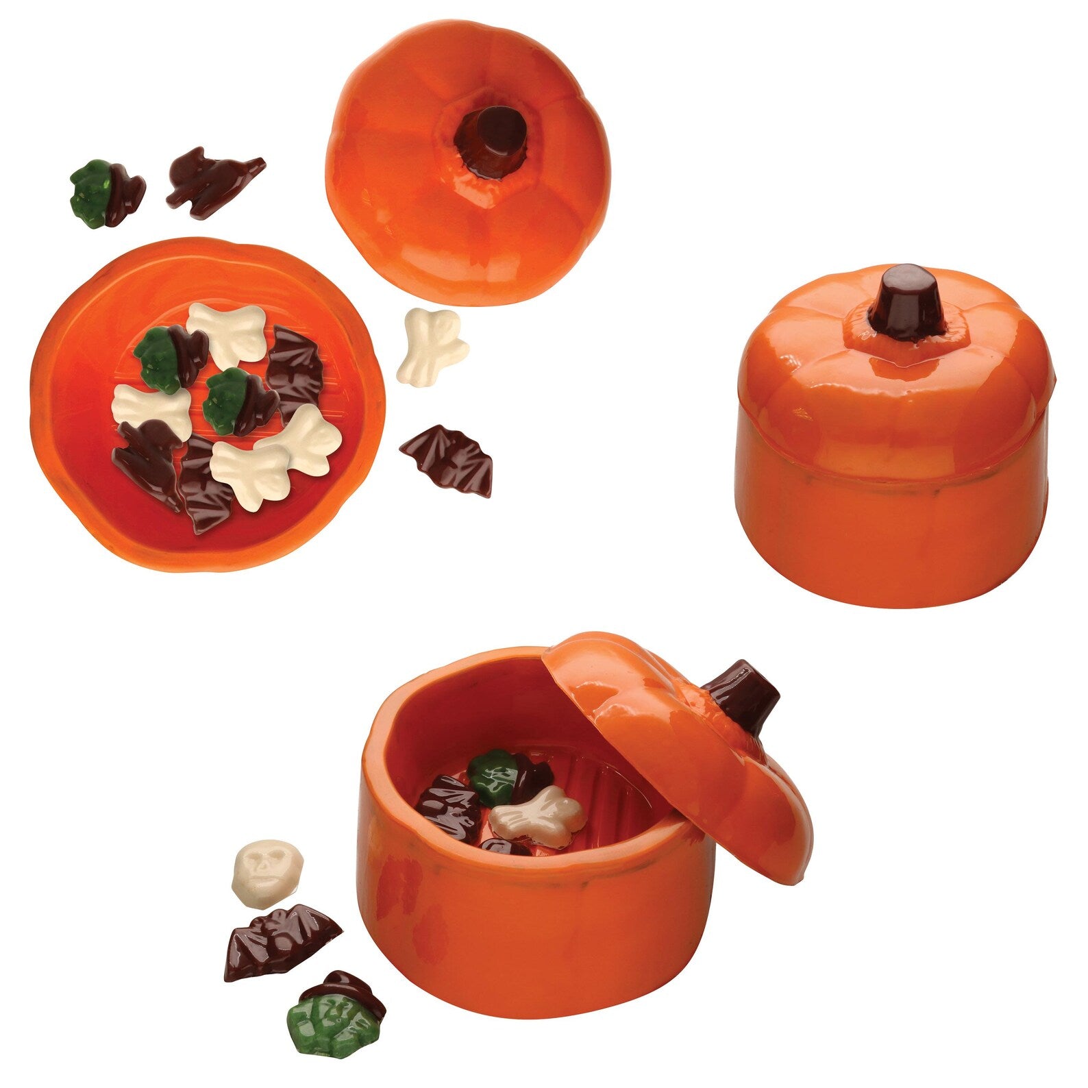 LARGE PUMPKIN POUR BOX CHOCOLATE MOULD