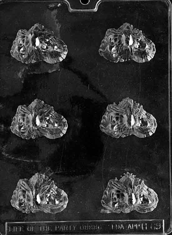 Halloween Ghost Pour Lollipop Chocolate Candy MoUld