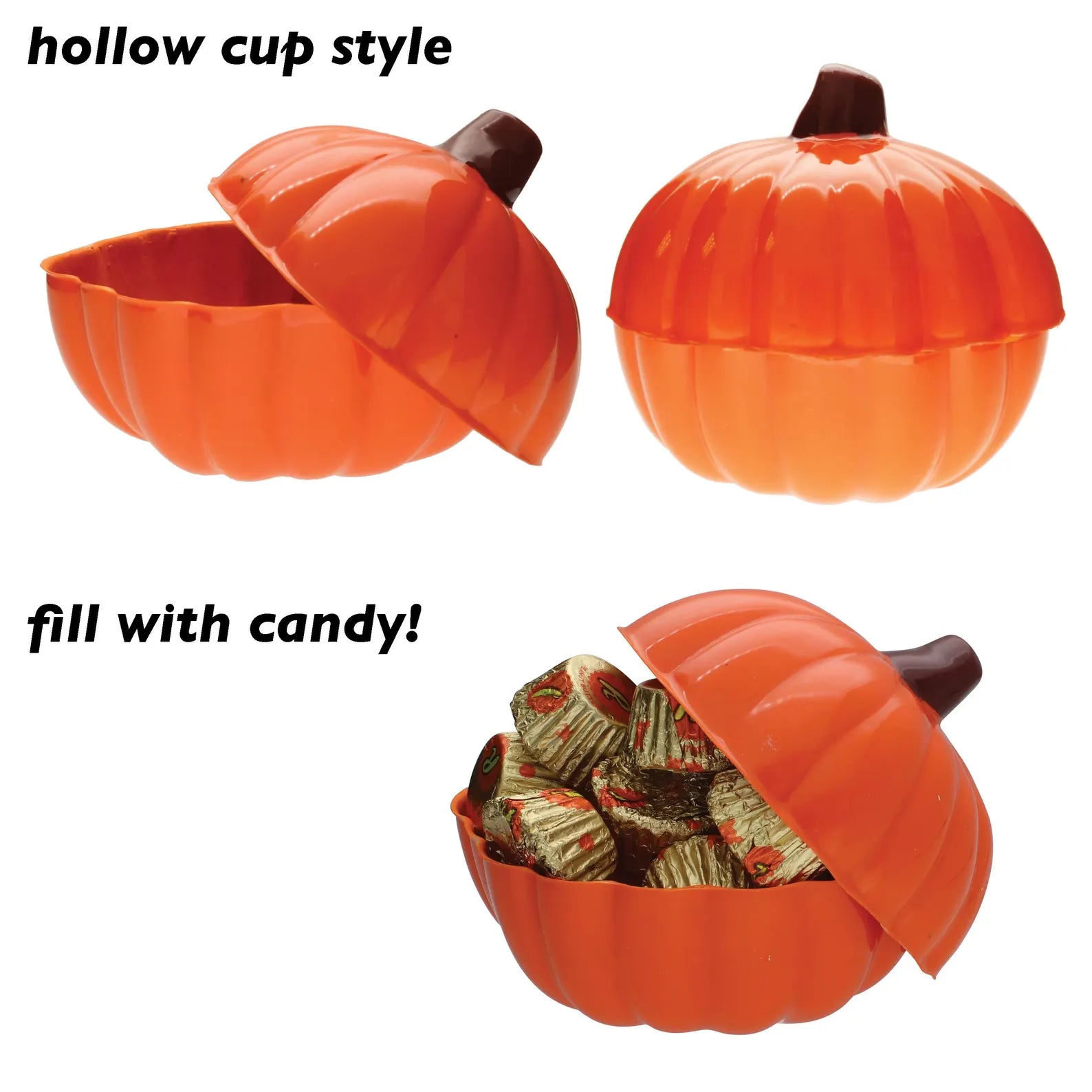 PUMPKIN DESSERT CUP A / B CHOCOLATE MOULD
