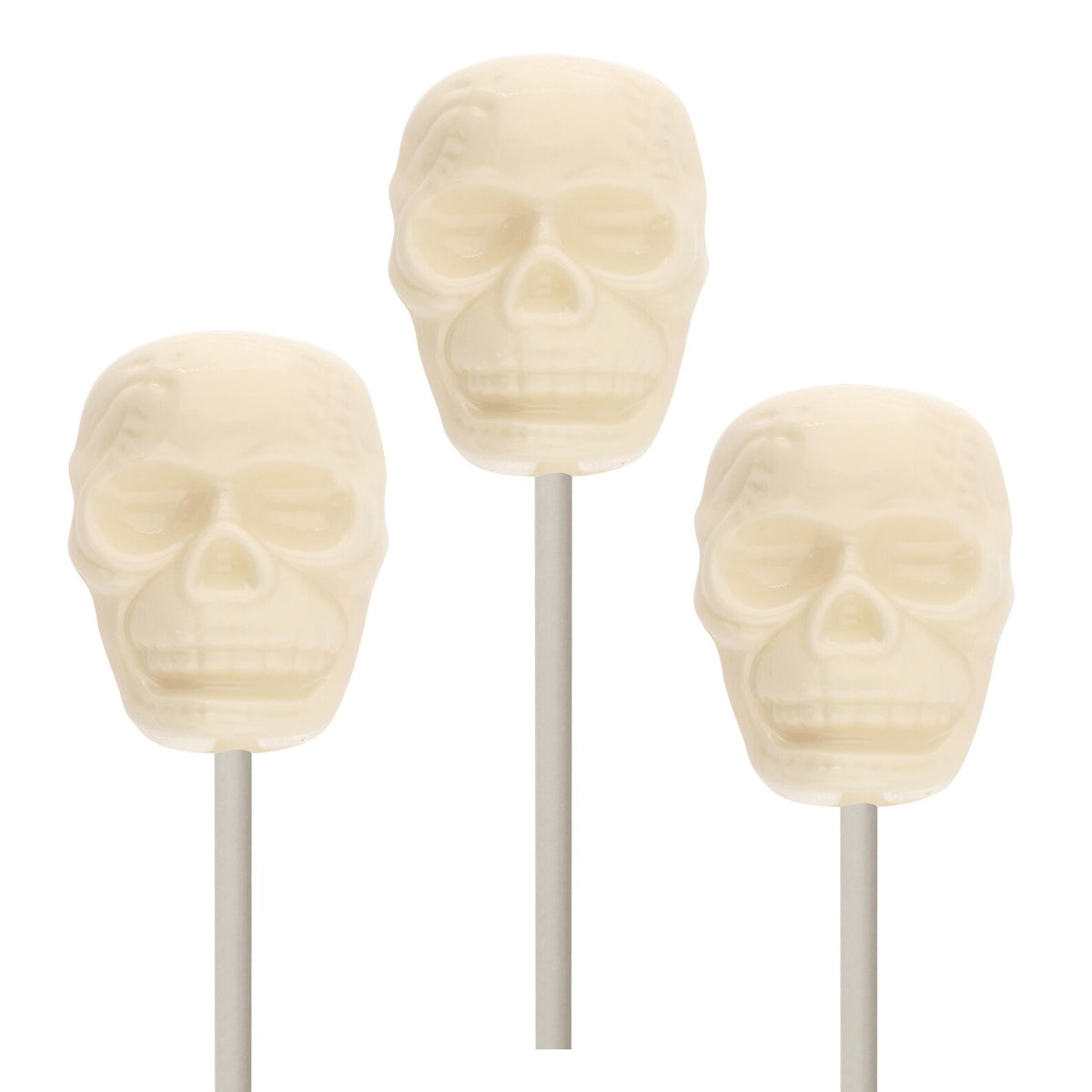 Halloween Scary Skull Lollipop Chocolate Candy Mould