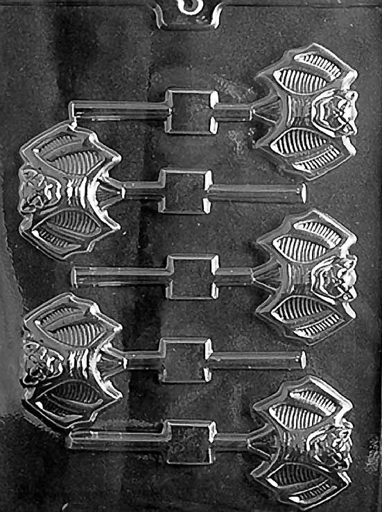 Halloween Ugly Bat Lollipop Chocolate Candy Mould