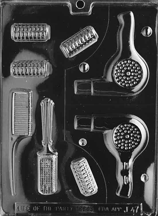 BEAUTICIAN HAIRDRESSER CHOCOLATE MOULD