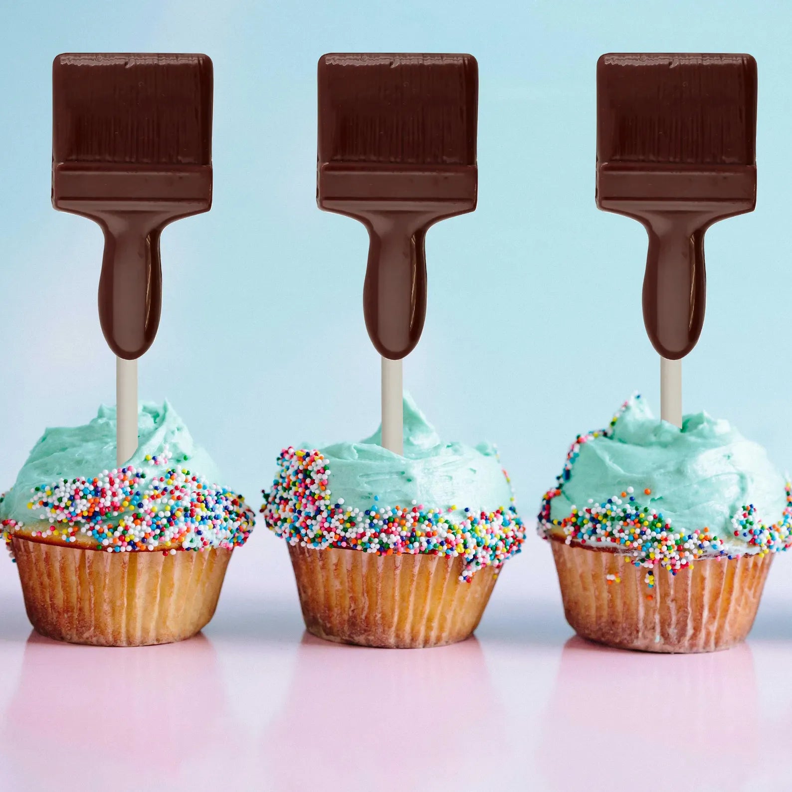 Paint Brush Chocolate Candy Mould