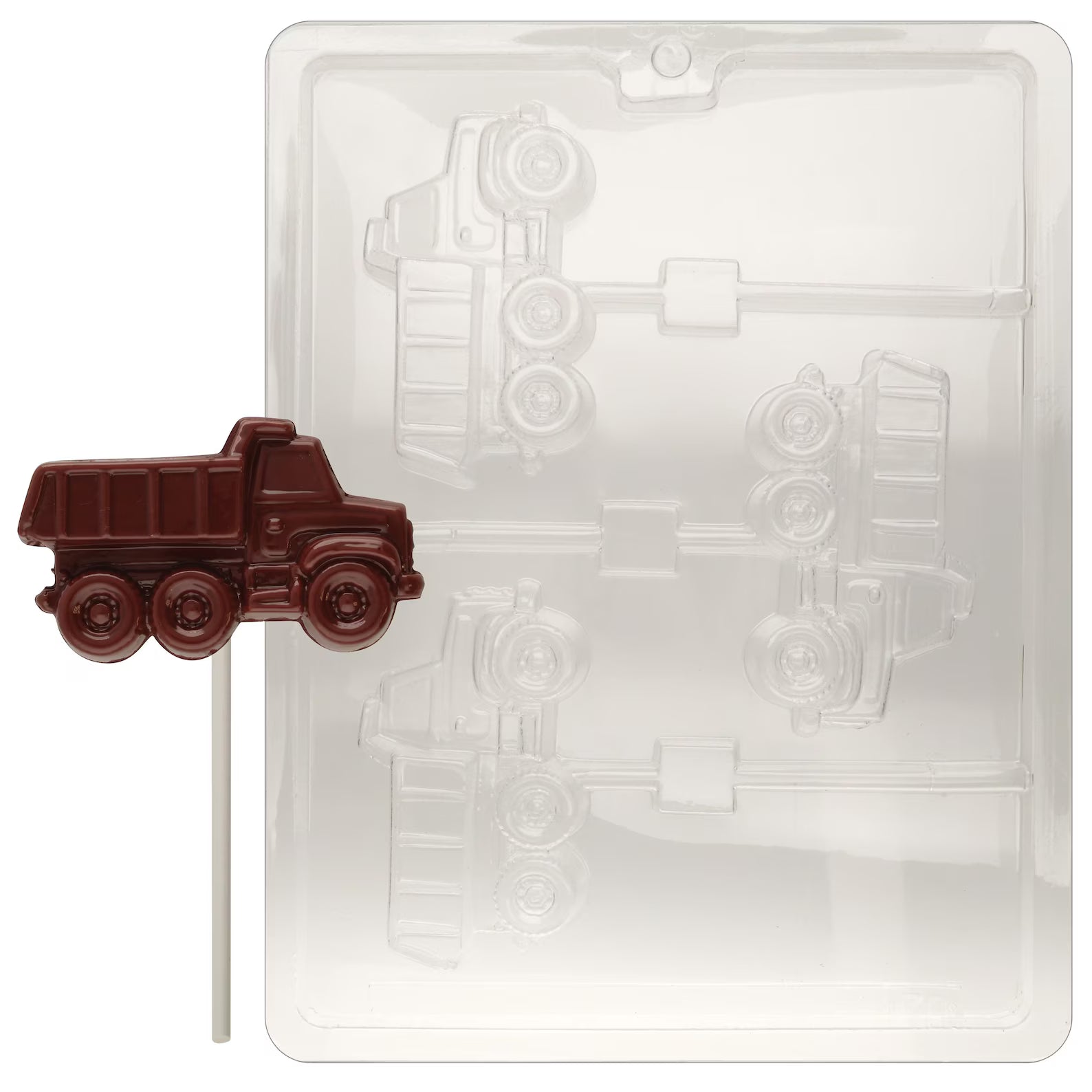DUMP TRUCK LOLLY CHOCOLATE MOULD