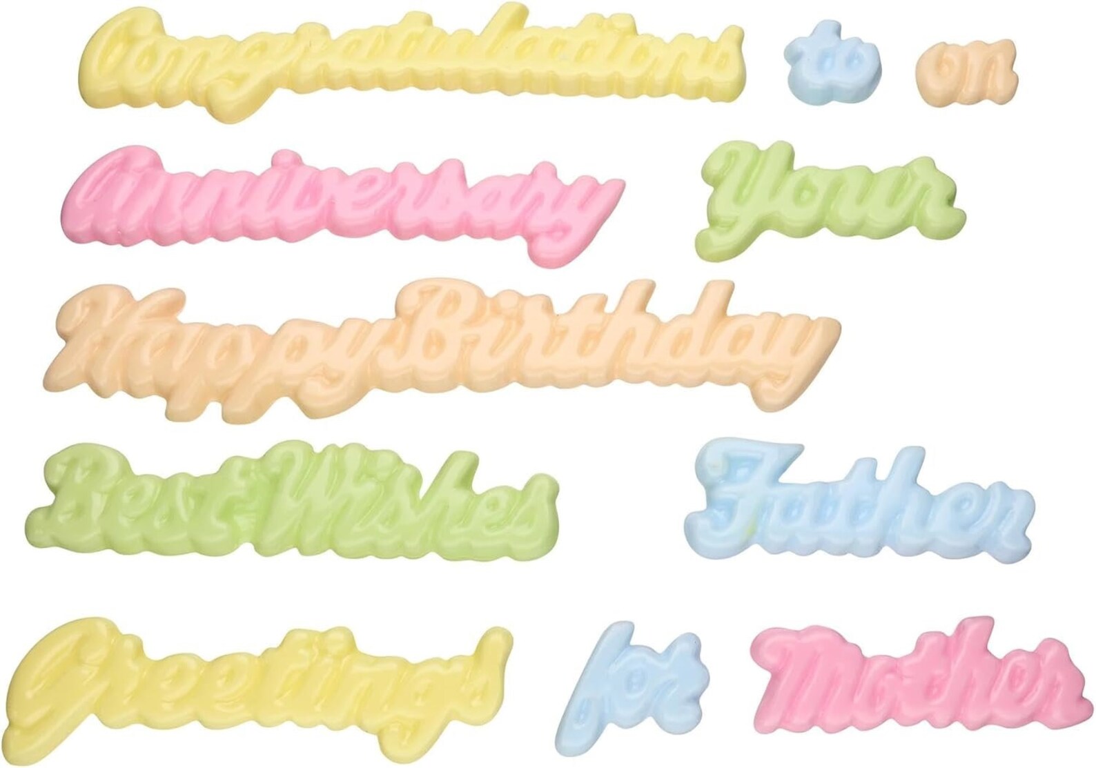Salutations Chocolate Candy Mould