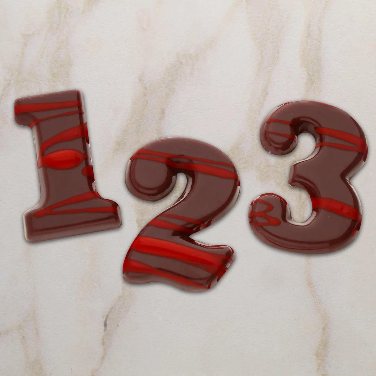NUMBERS - LARGE, SMALL CHOCOLATE MOULD
