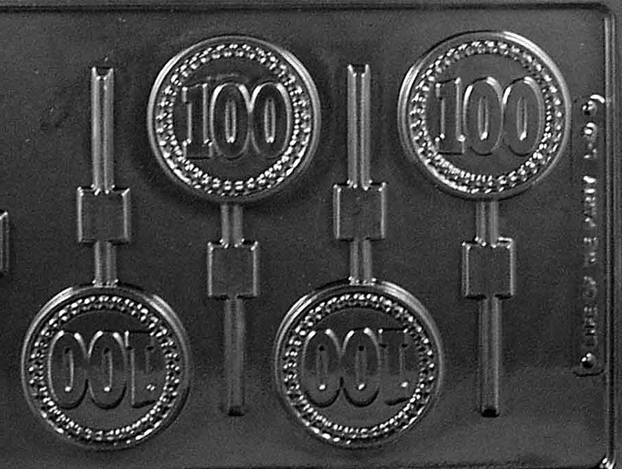 100 years old chocolate lollipop mould