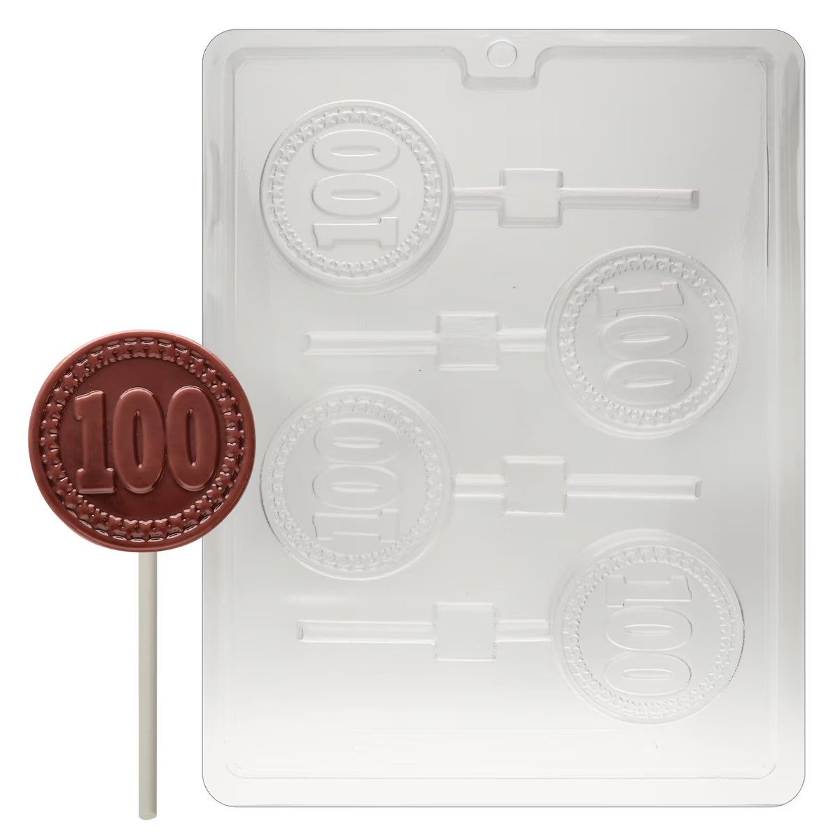 100 LOLLY CHOCOLATE MOULD