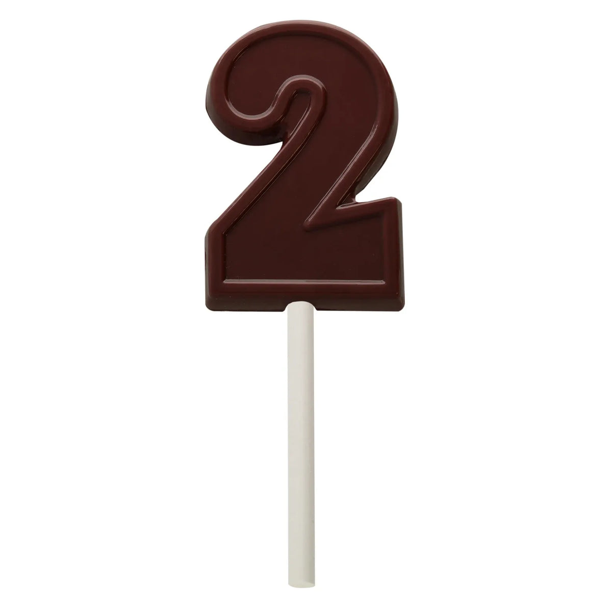 NUMBER LOLLY CHOCOLATE MOULD