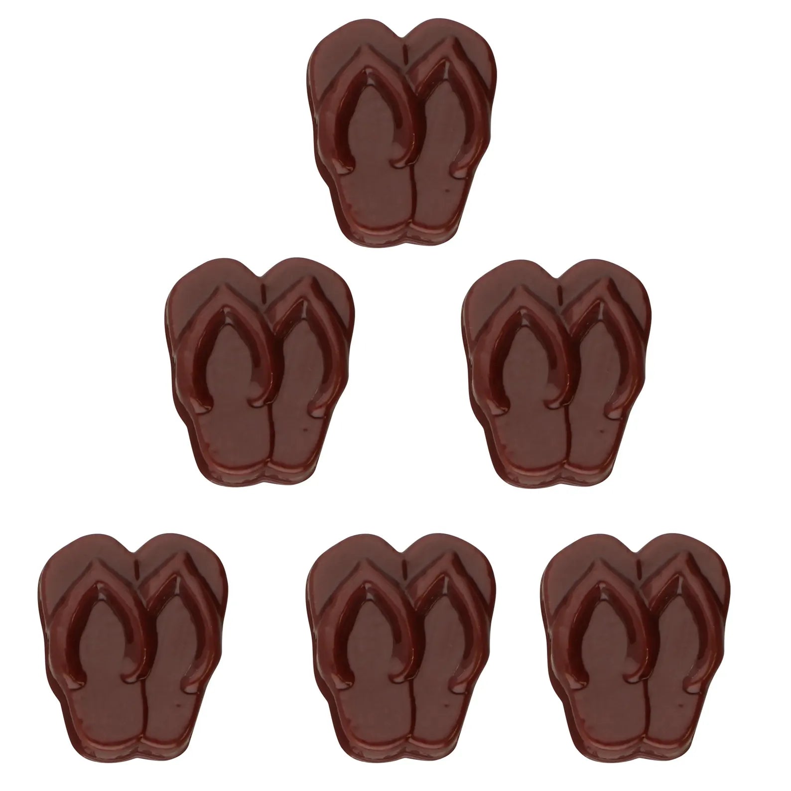 Bite Size Flip Flop Chocolate Candy Soap Mould