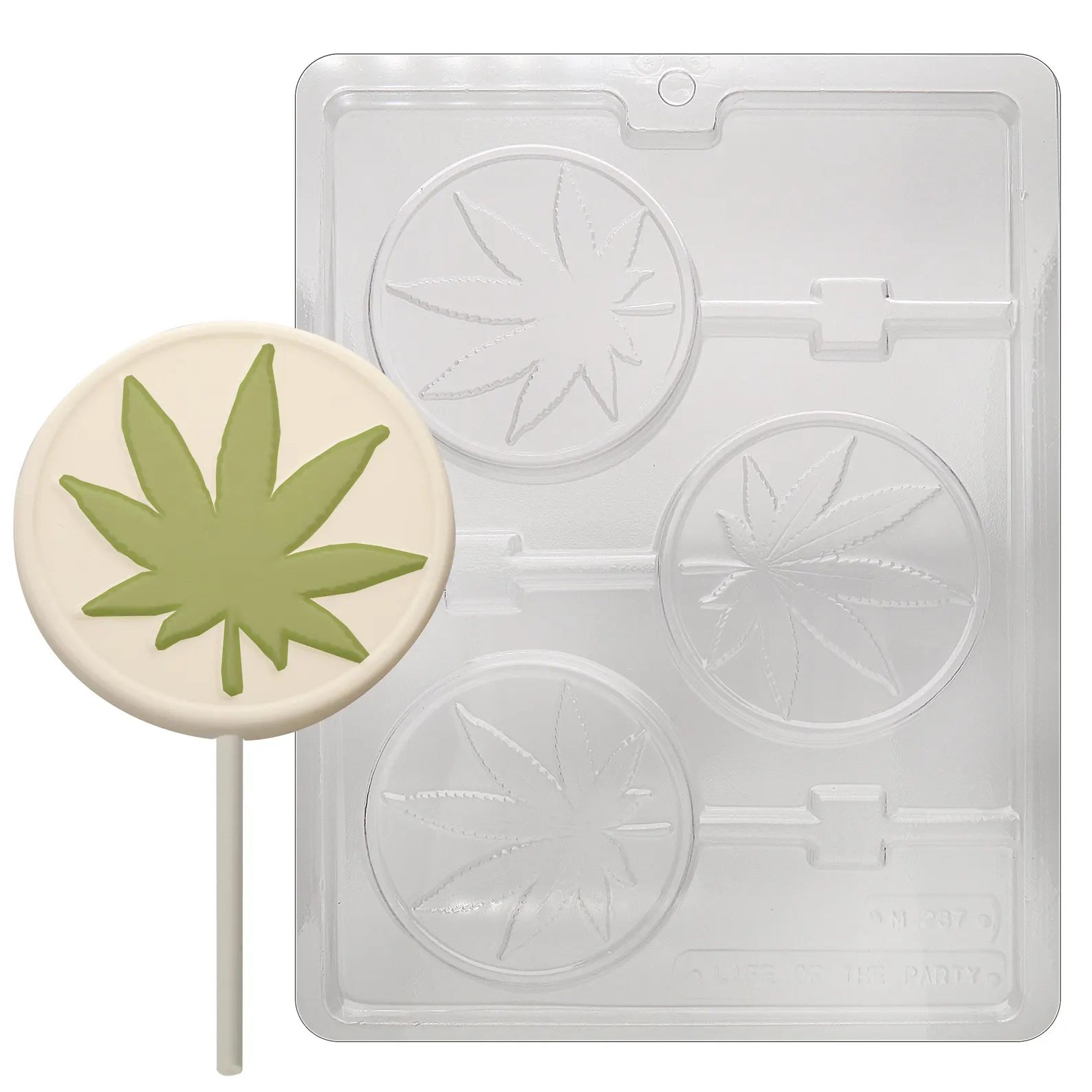 MARIJUANA LOLLY CHOCOLATE MOULD