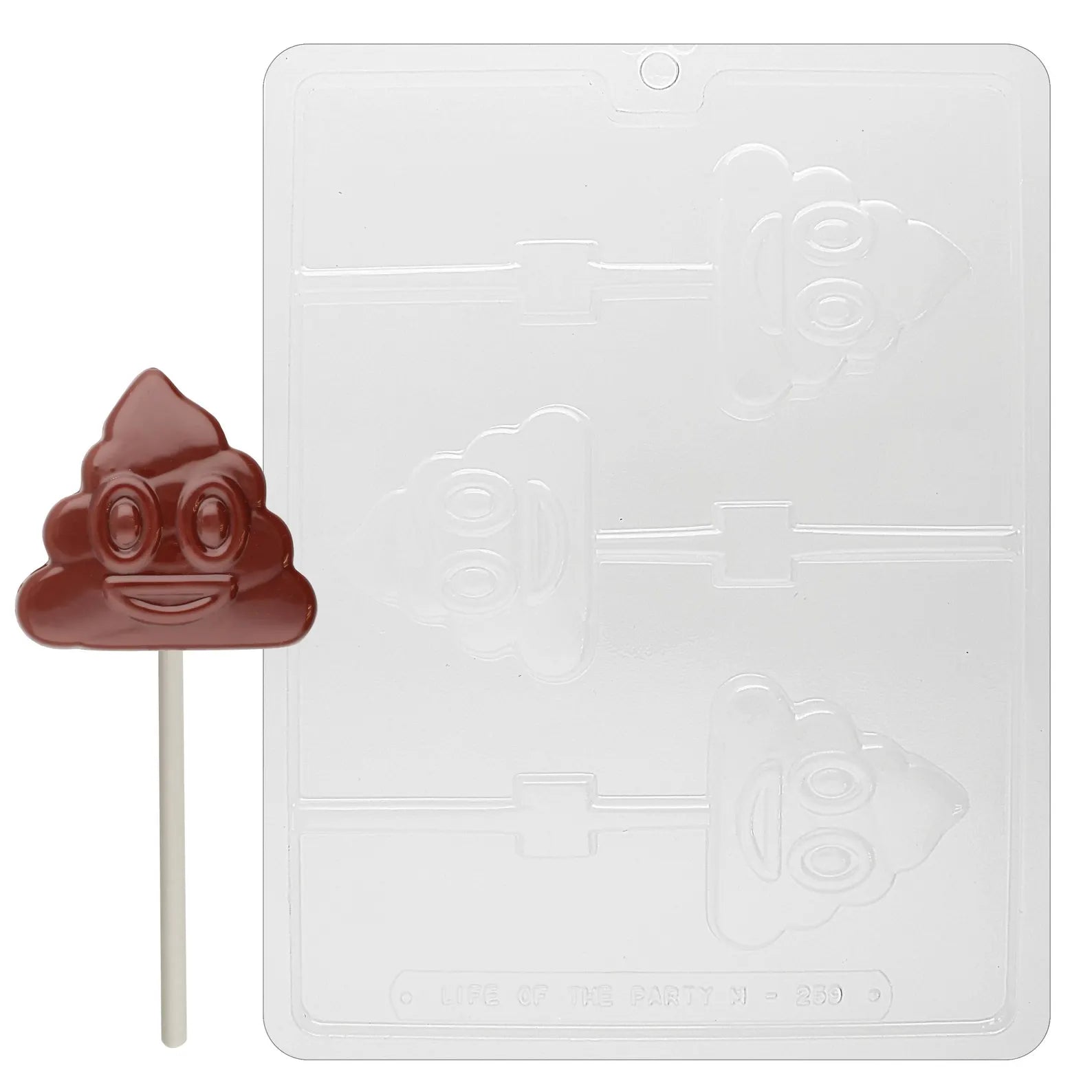 Poop Lolly Chocolate Mould