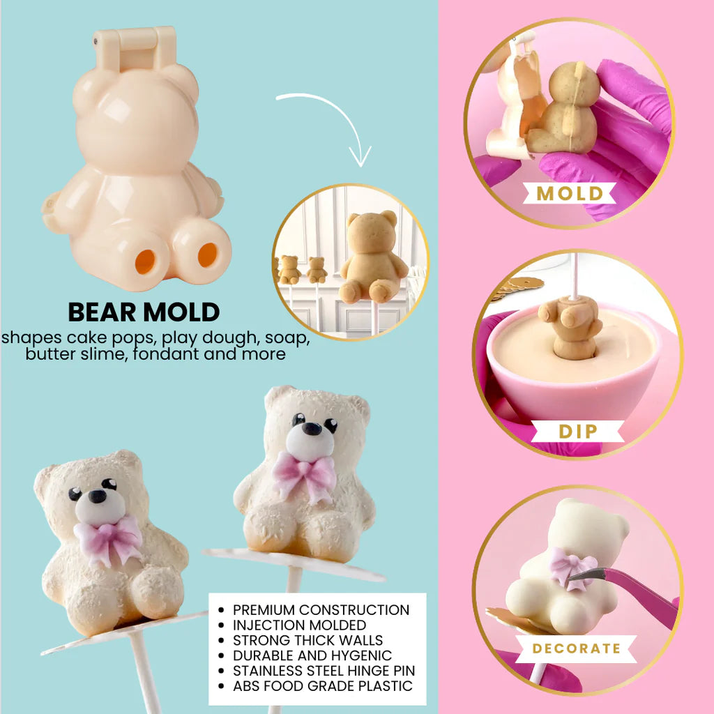 Bear Cakepop Mould