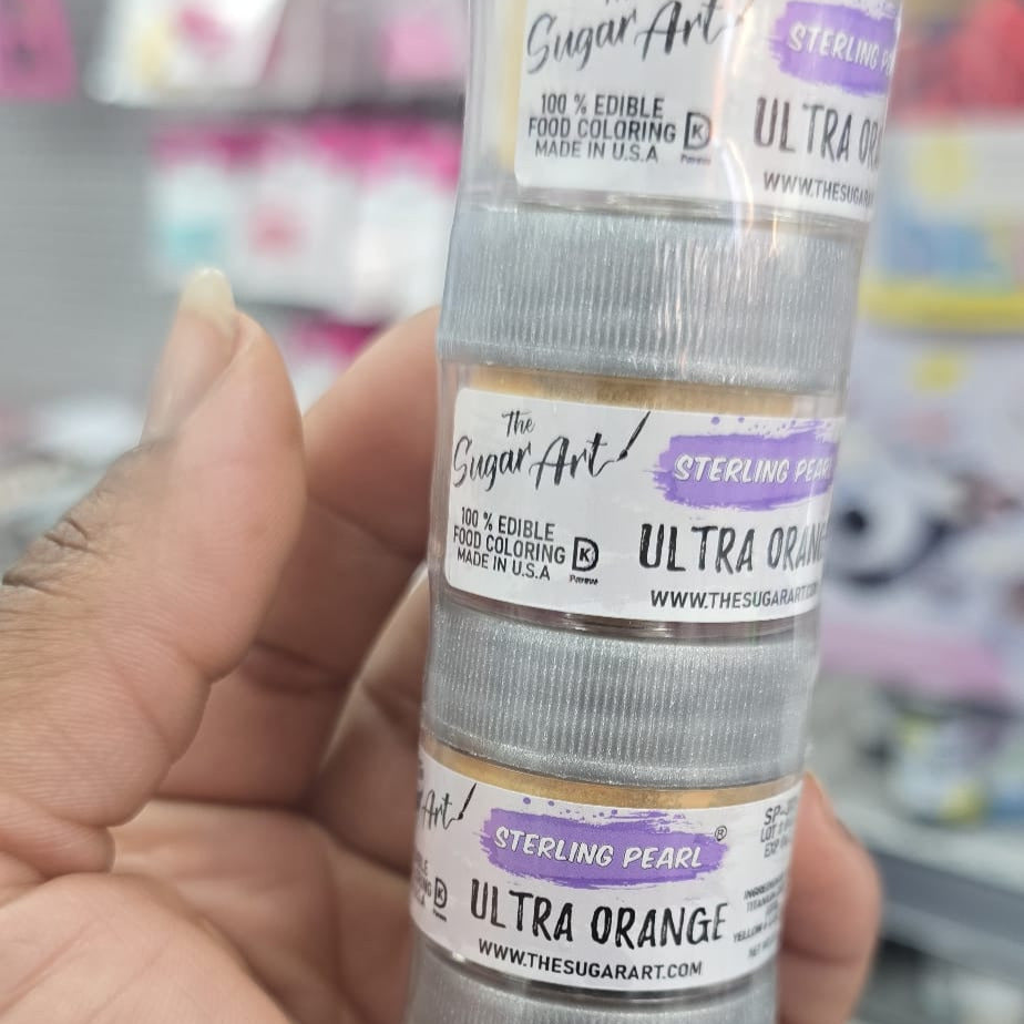 Ultra Orange Sterling Pearl Dust