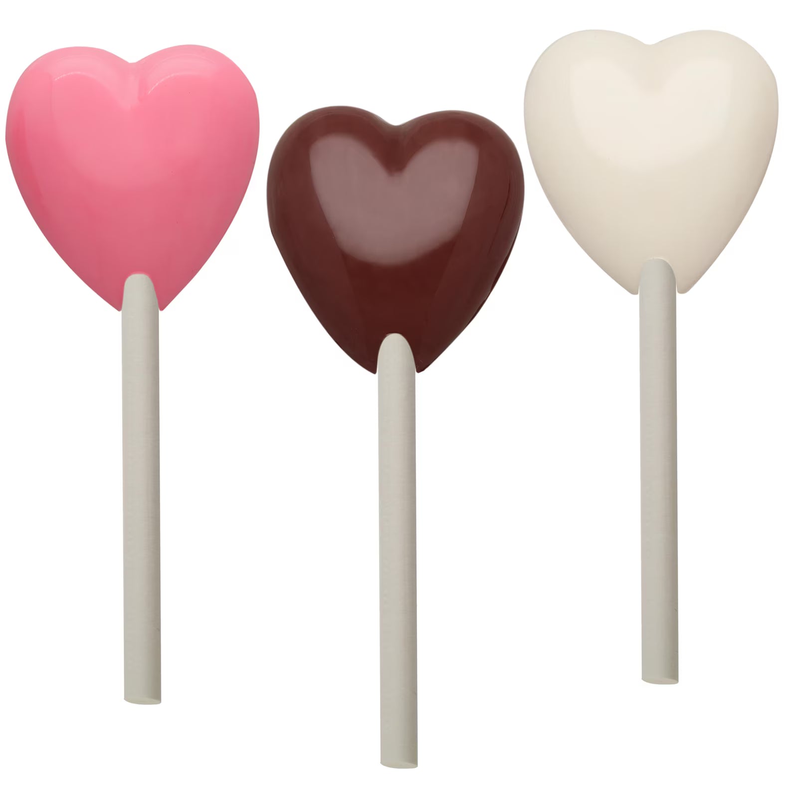 HEART LOLLY CHOCOLATE MOULD