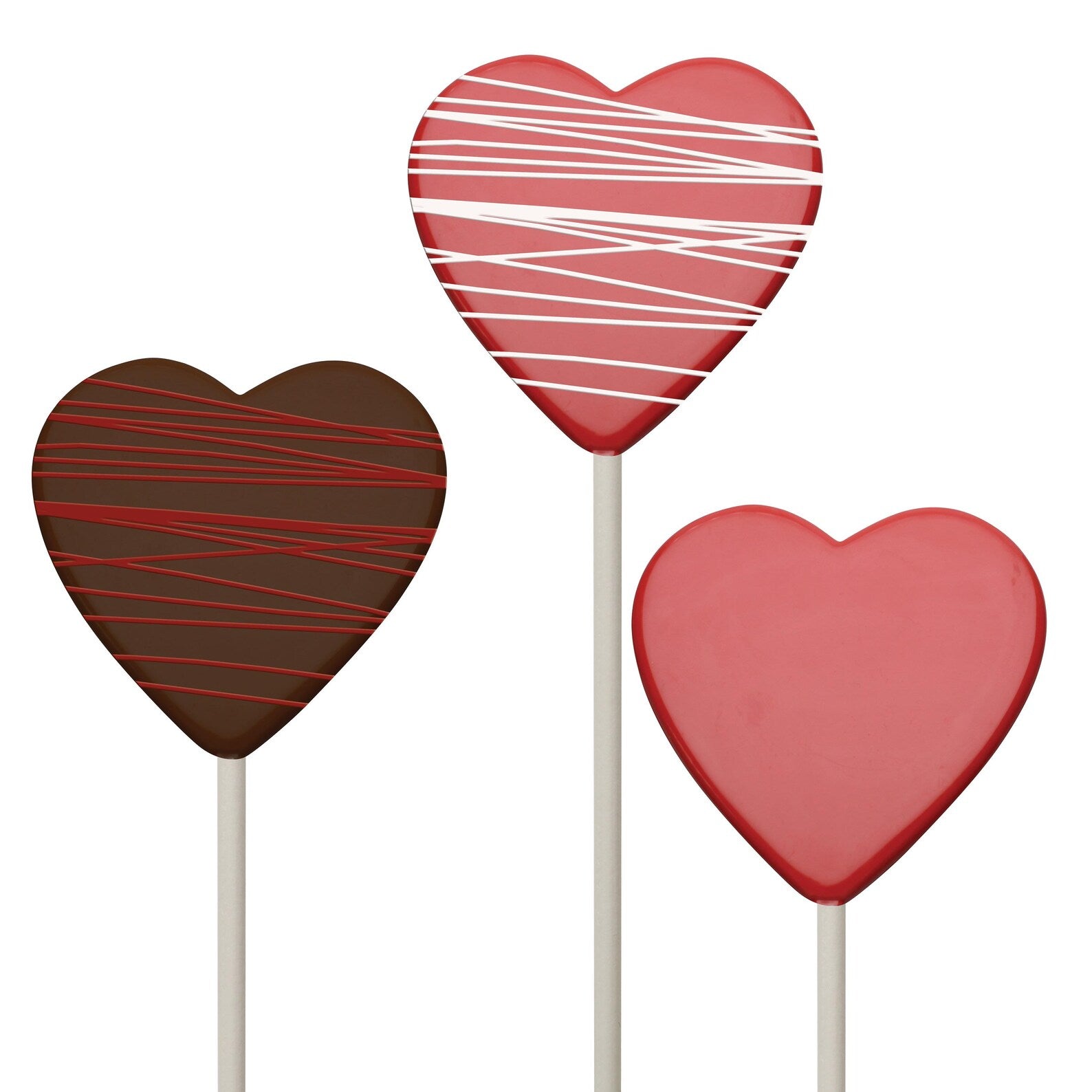 LARGE HEART LOLLY Chocolate Mould