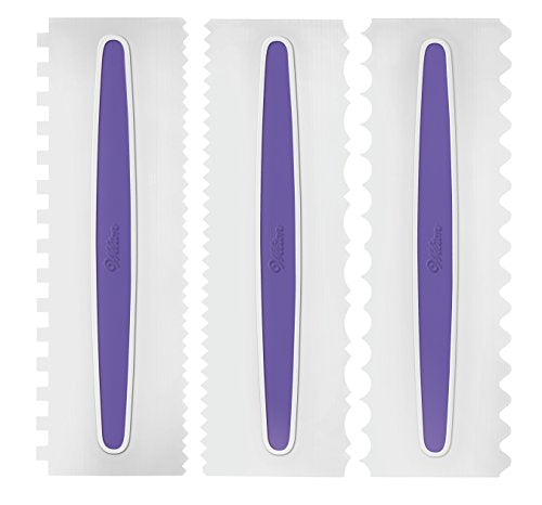 WILTON ICING COMB SET - 3 PIECES