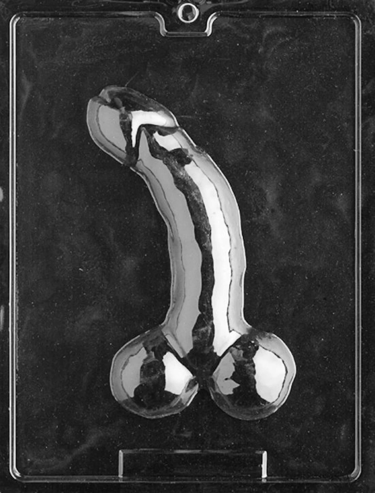 XX507 Large Curved Penis Chocolate Candy Mould
