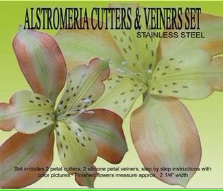 Alstroemeria Cutter And Veiner Set