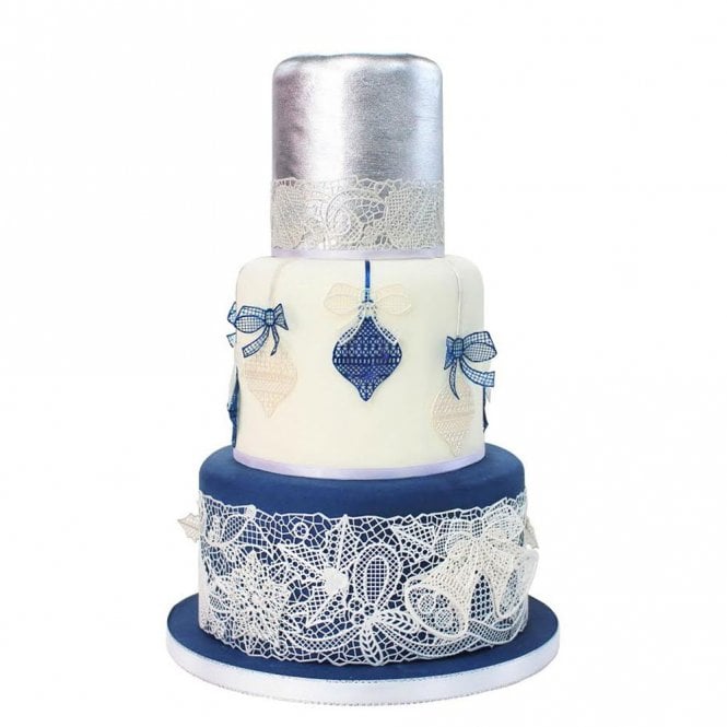 Bells And Bows - 3D Large Lace Mat