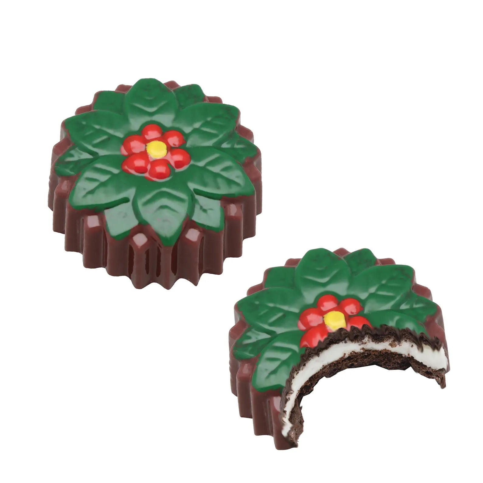 Poinsettia Cookie Chocolate Mould