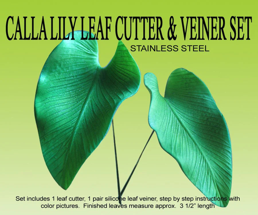 CALLA LILY LEAF CUTTER AND VEINER SET